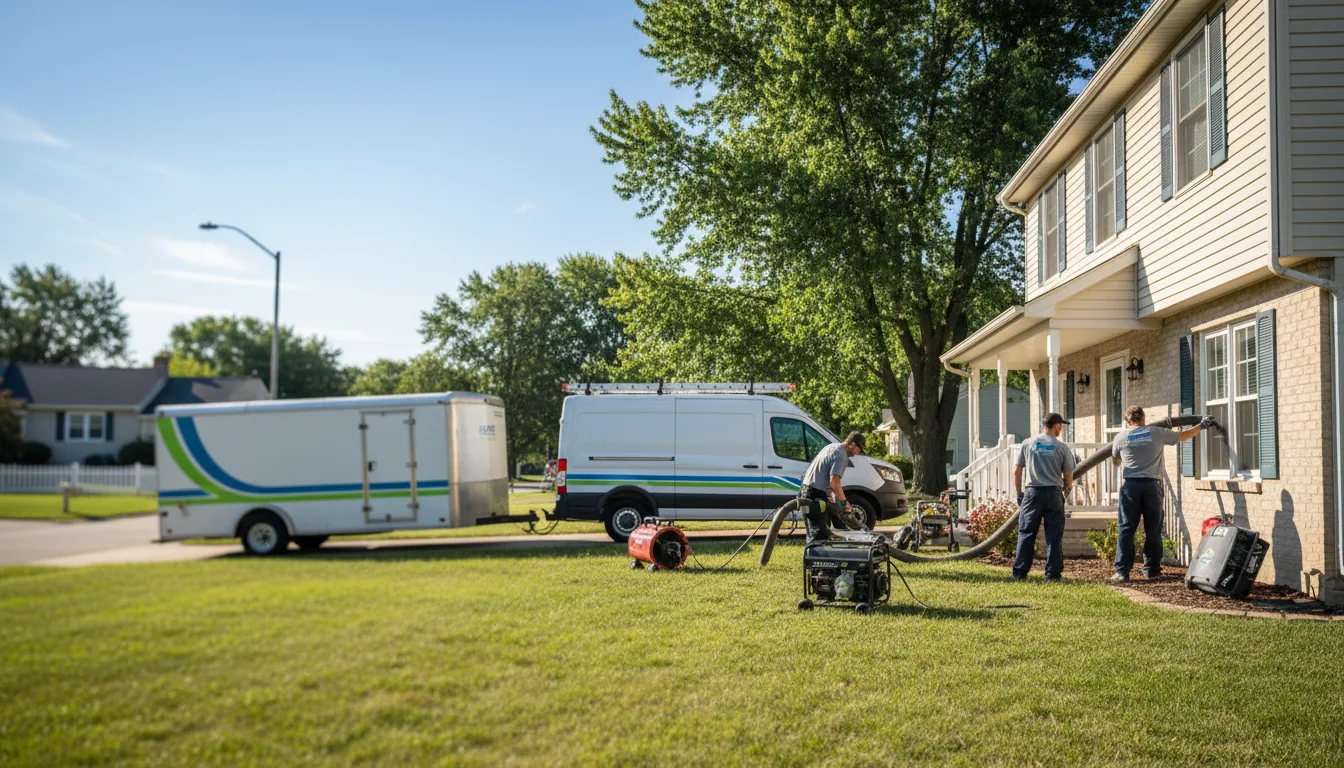 Flooded Basement Restoration And Cleanup With Repair in Valparaiso, NE near me